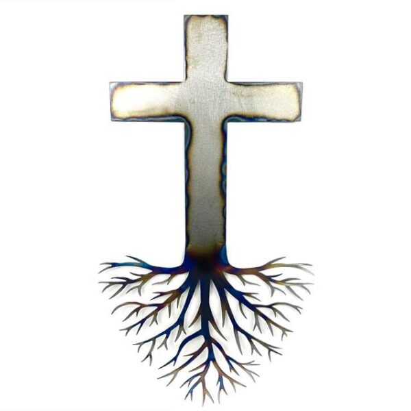 rooted-cross-natural-finish-metal-wall-art-home-decor